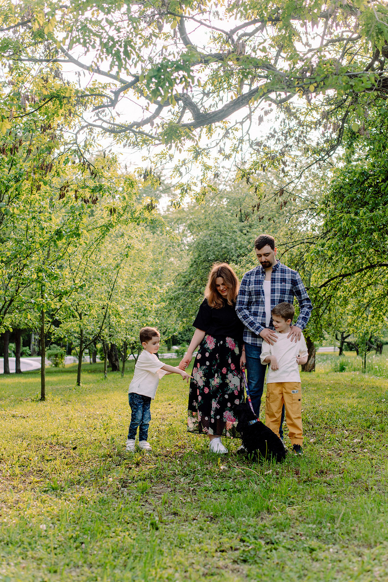 Прогулка в парке. Семейный и свадебный фотограф в Рязани Лиза Голованова