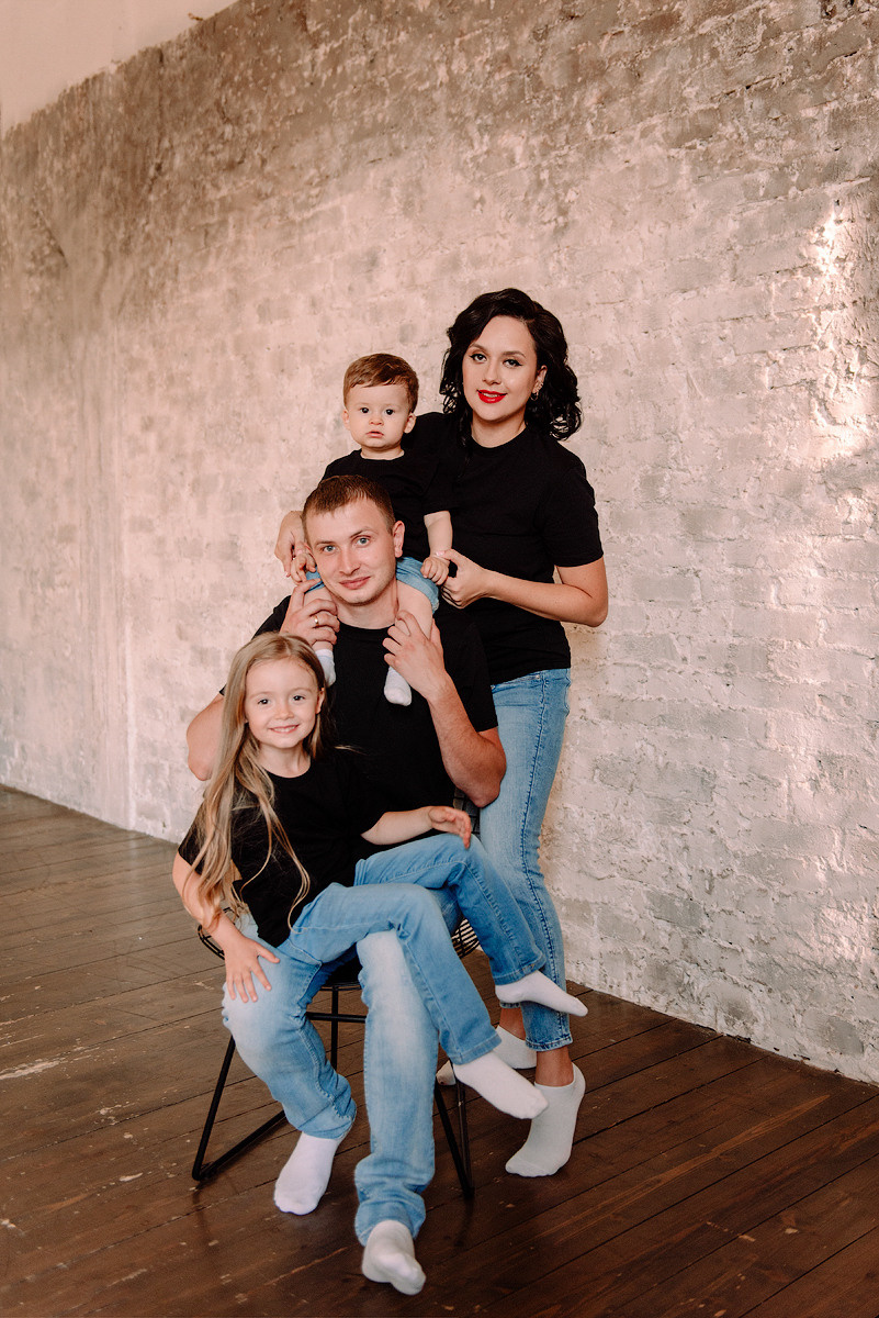 Диане 5, а Давиду 1. Семейный и свадебный фотограф в Рязани Лиза Голованова