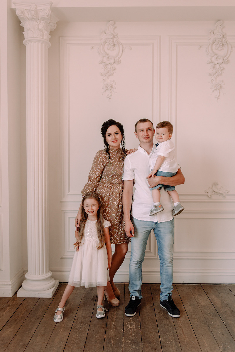 Диане 5, а Давиду 1. Семейный и свадебный фотограф в Рязани Лиза Голованова