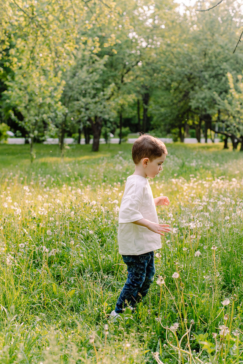Прогулка в парке. Семейный и свадебный фотограф в Рязани Лиза Голованова