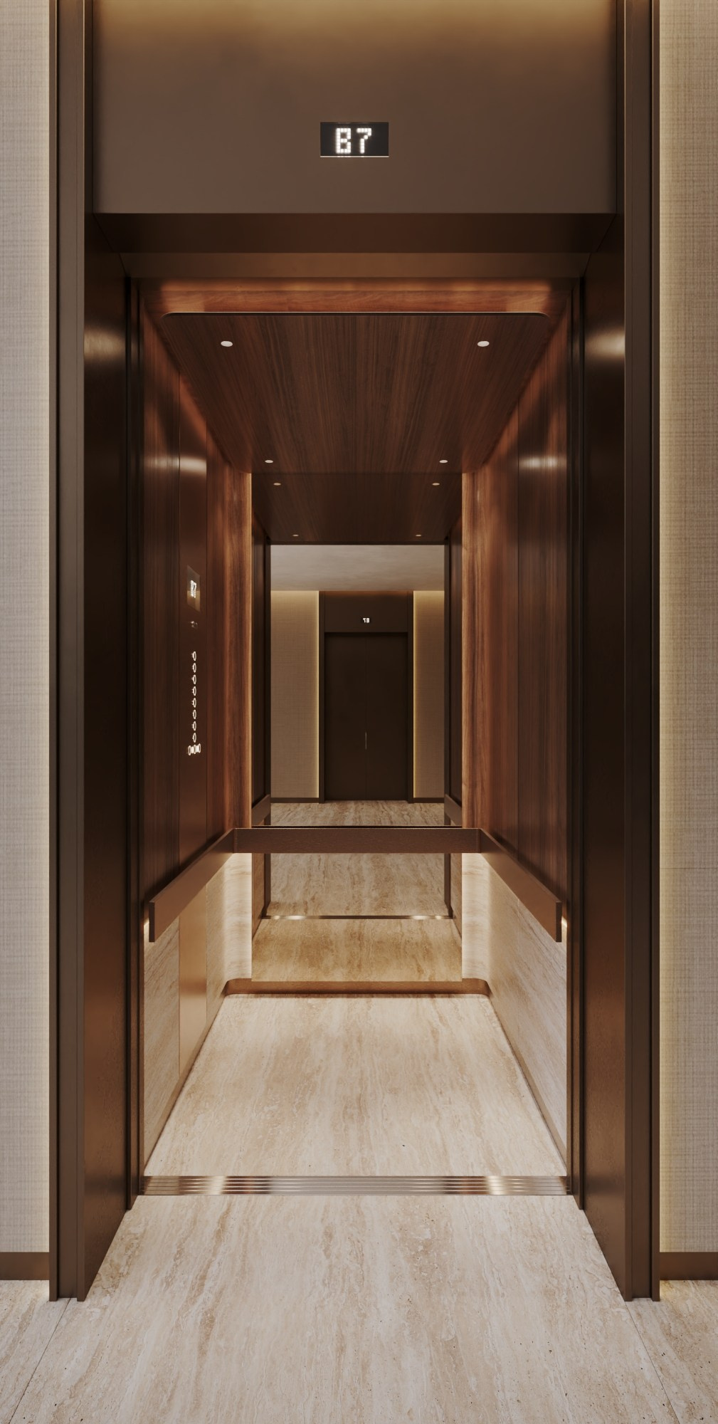 Моп.лифтовая зона. ~влюбленный в свое дело 3д визуализатор~