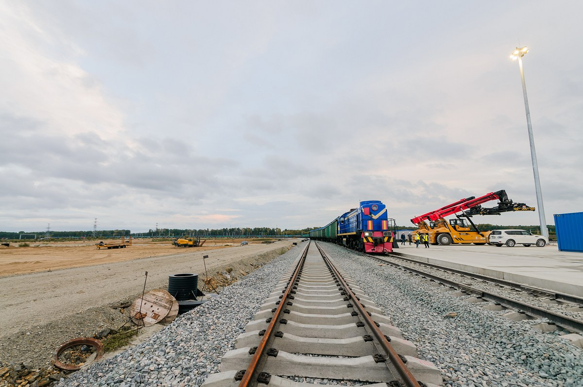 Транспортно-логистический терминал «Сибирский». Фотограф Сергей Сергеев