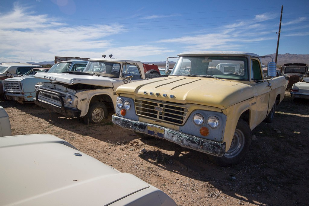 Ретро- авторазборка, США, 2013. Фотограф Василий Буланов