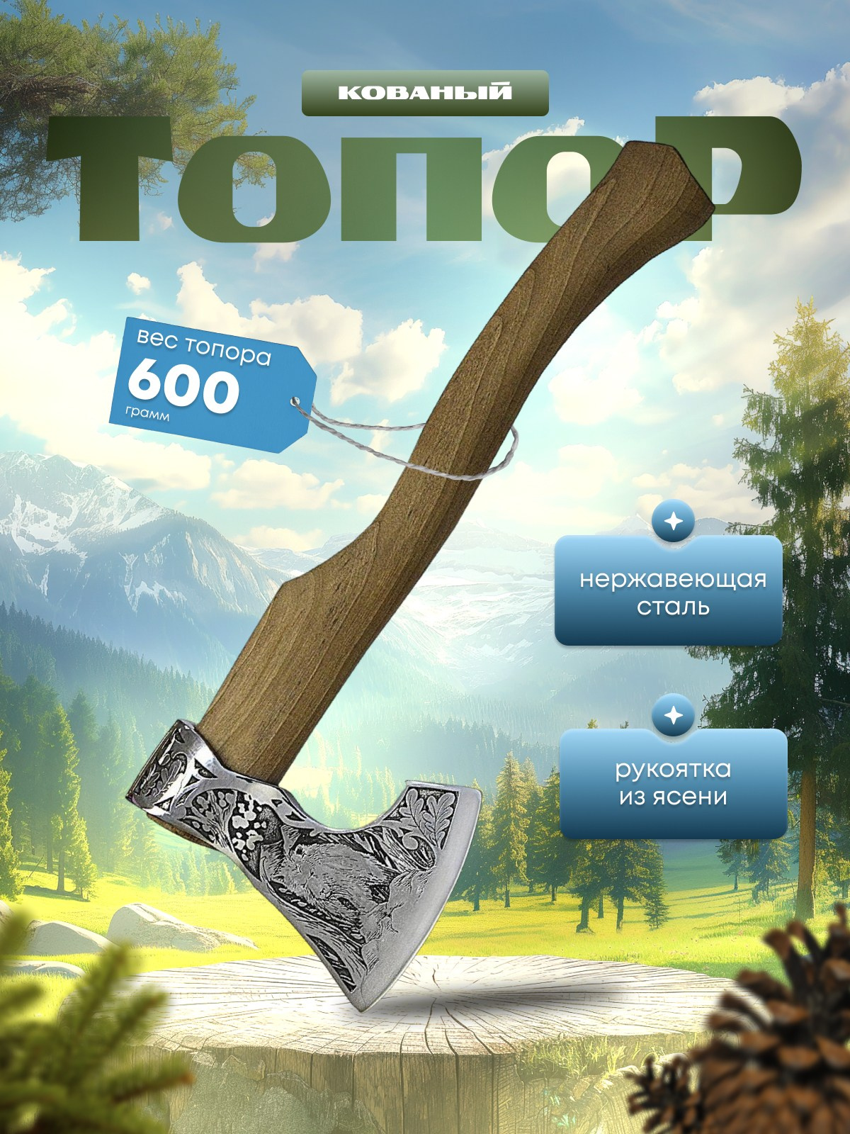 Инфографика для товара с использованием искусственного интеллекта