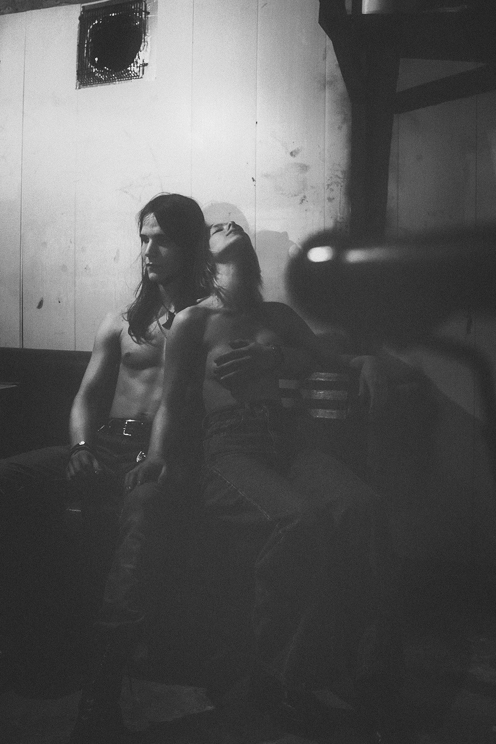 Together at night on the street. Nik Paustovskiy photography