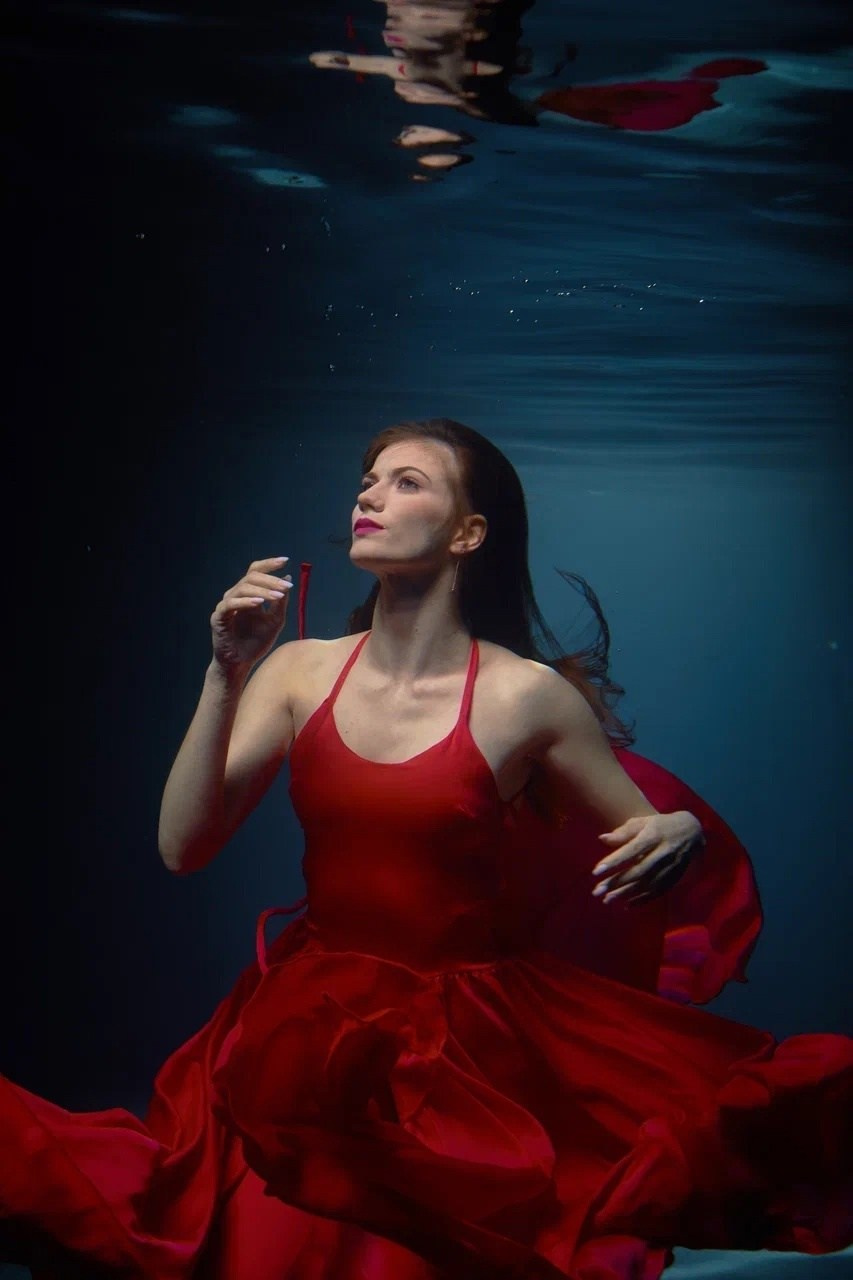 Воркшопе по подводной съемке. Фотограф Марина Водовозова в Динской | Краснодаре