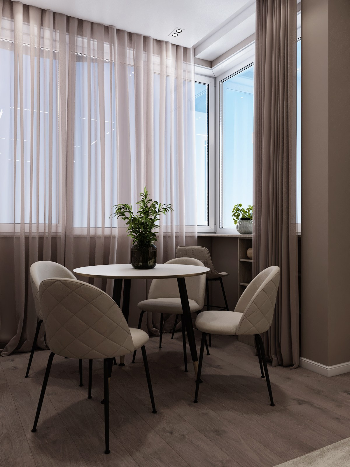 Квартира ЖК Садовый квартал, г. Владивосток. Дизайн-проекты жилых и общественных пространств во Владивостоке