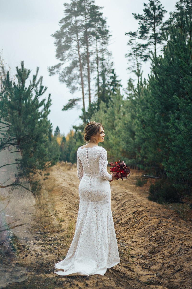 Свадебная фотосессия в лесу. Светлана Иванова - профессиональный фотограф