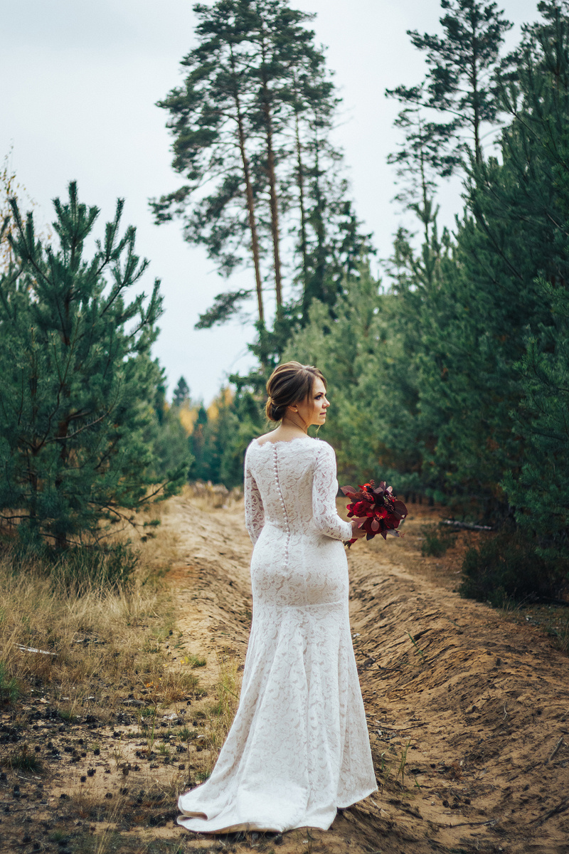 Свадебная фотосессия в лесу. Светлана Иванова - профессиональный фотограф