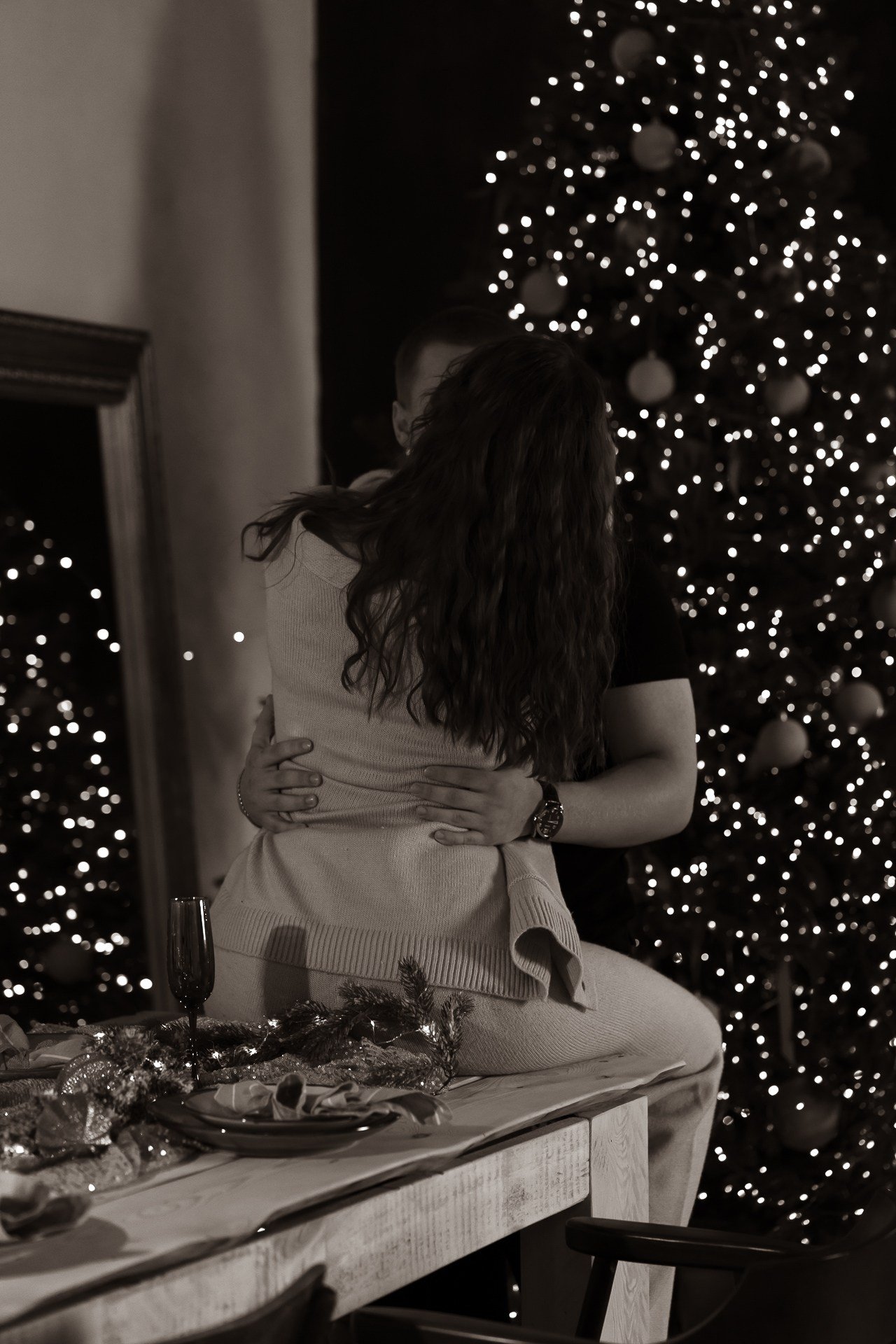 Новогодняя ЛавСтори Вероника и Саша. Фотограф в Красноярске. Юлия Чаушанская