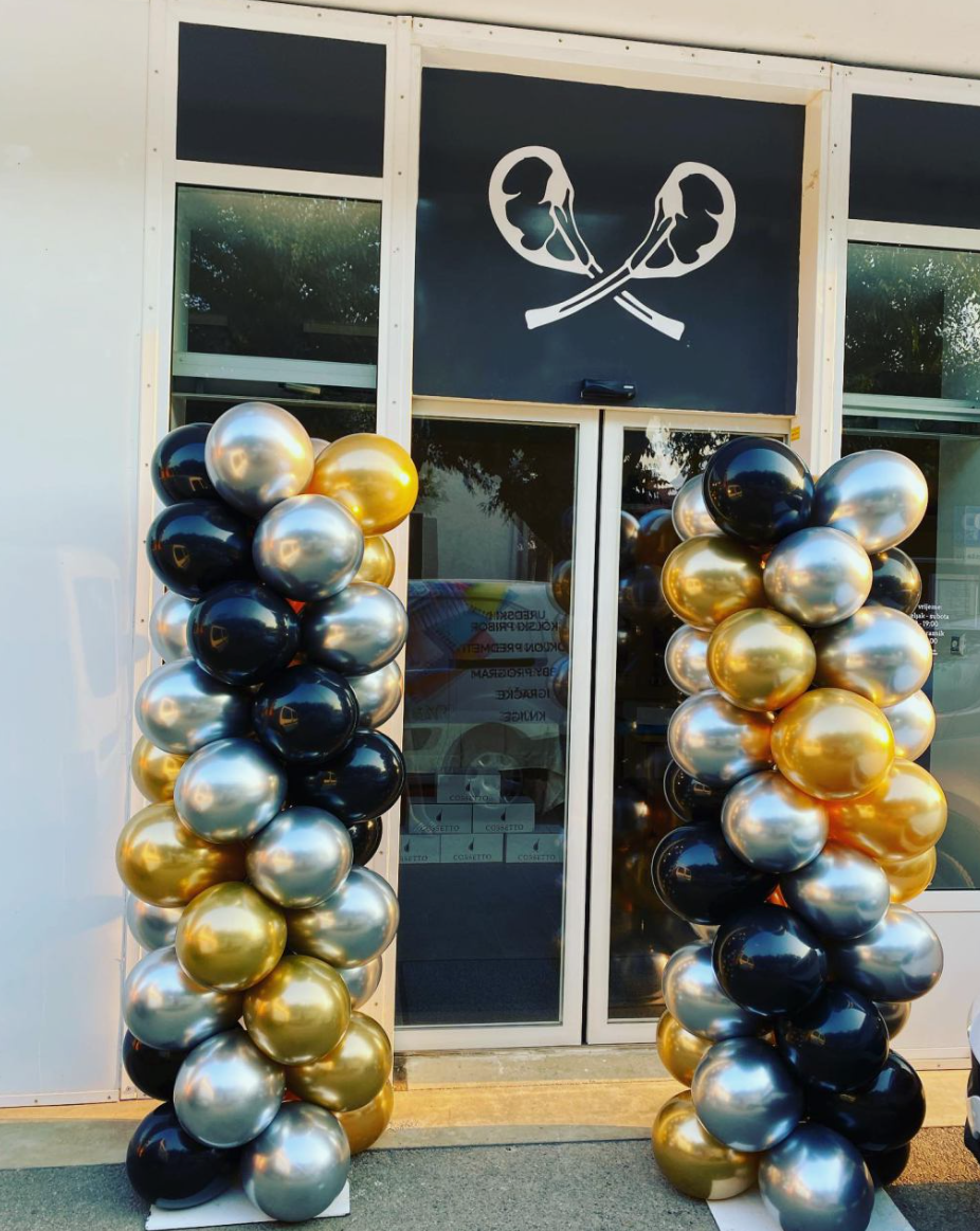 Baloni sa helijimom. Dekoracije balone. Dostava balone. Grad Novi Sad. Balloons and decorations in Serbia. Delivery 24/7