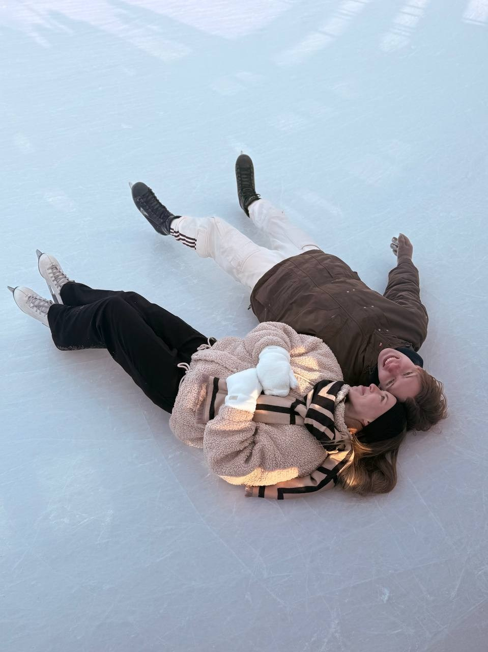 «Love Story на катке». Фотограф в Санкт-Петербурге — портретная и жанровая съёмка