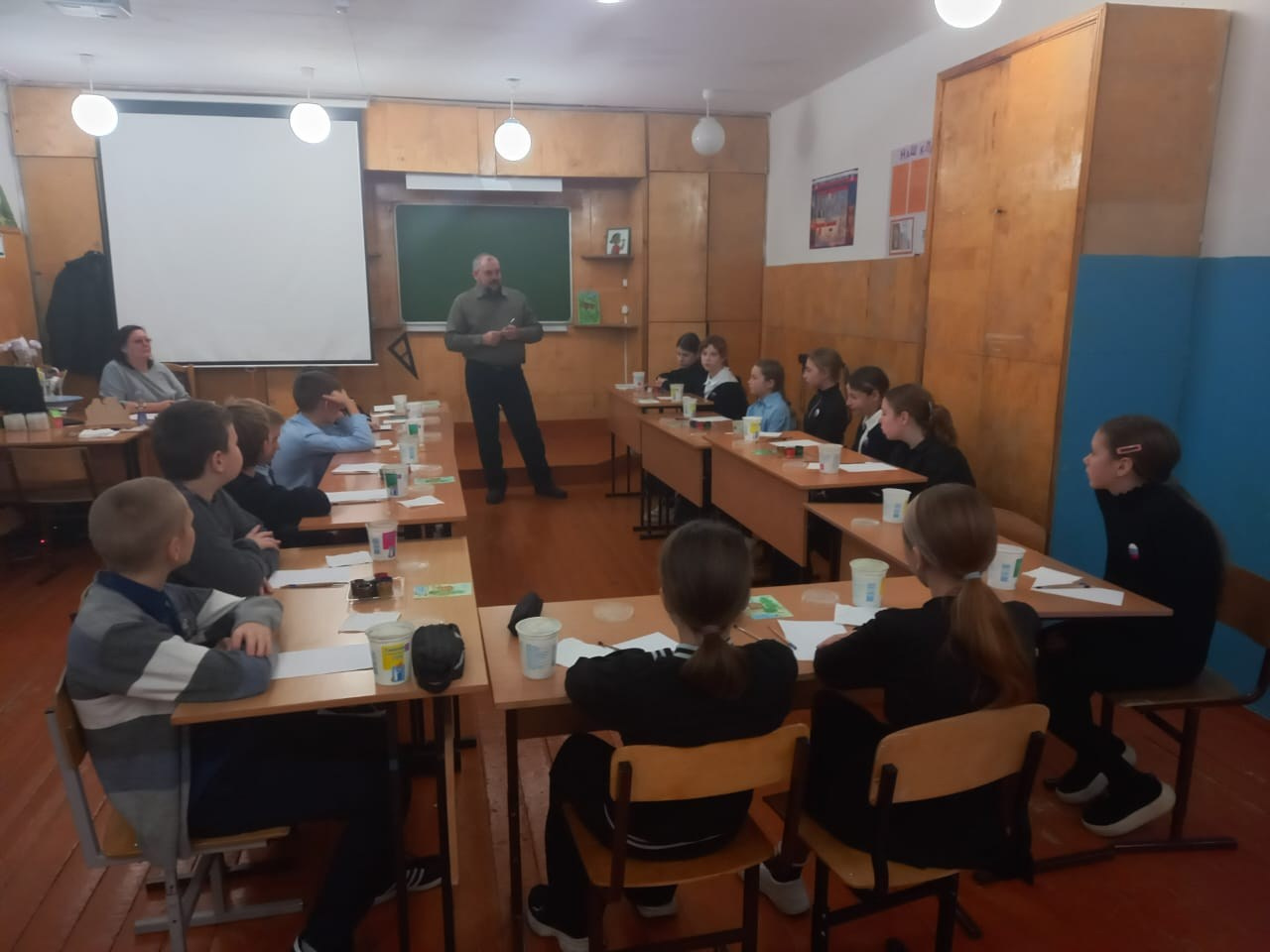 Мастер-класс для СОШ № 3. Сувениры и подарки с Ордынской росписью | Новосибирск