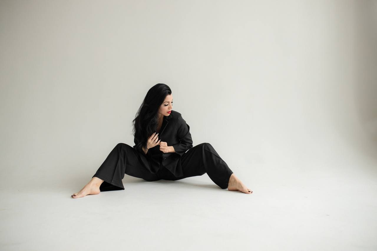 Женский портрет на циклораме и в студии. Фотограф Москва