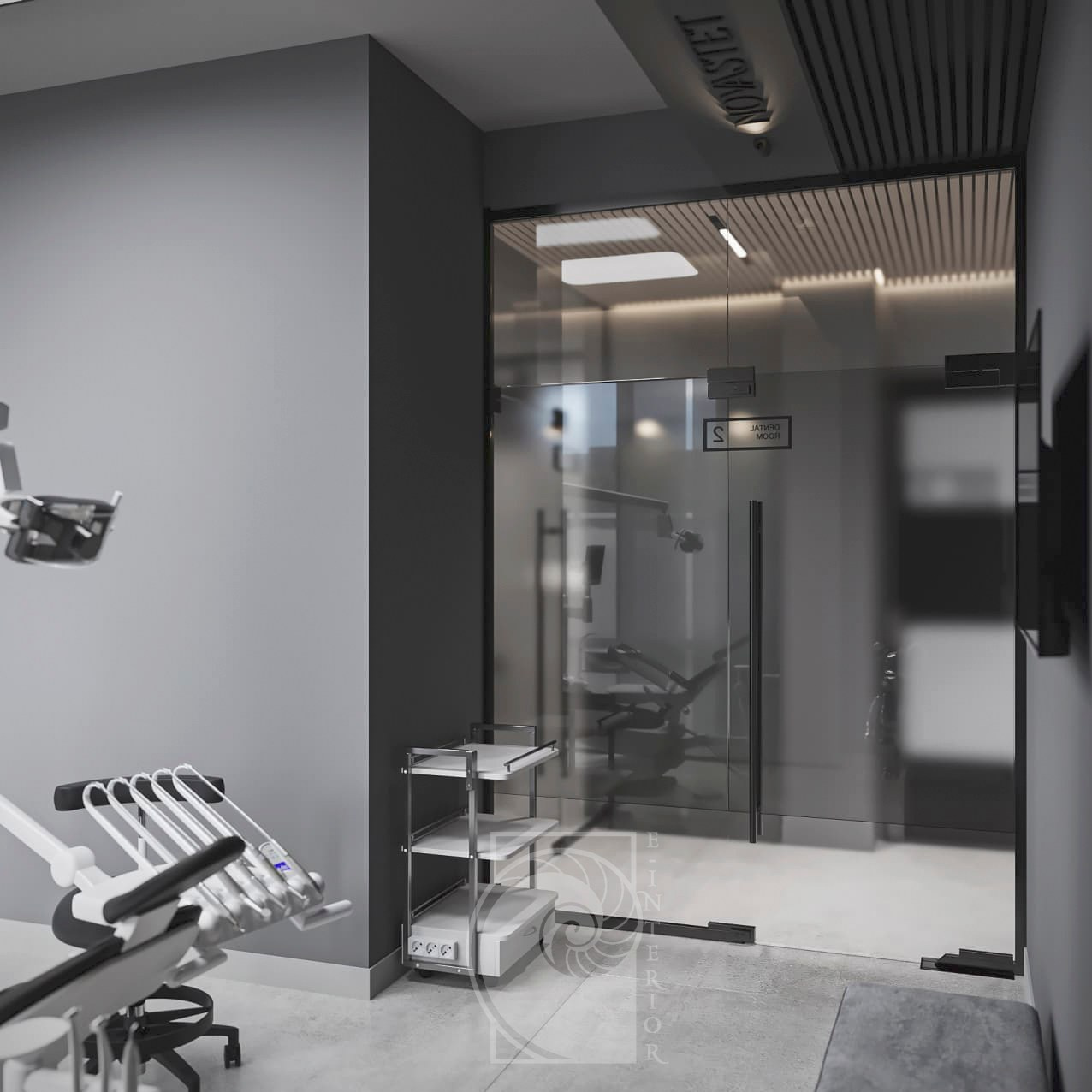 DENTAL_NOVASTET. Дизайн интерьера Евгения Тисленко