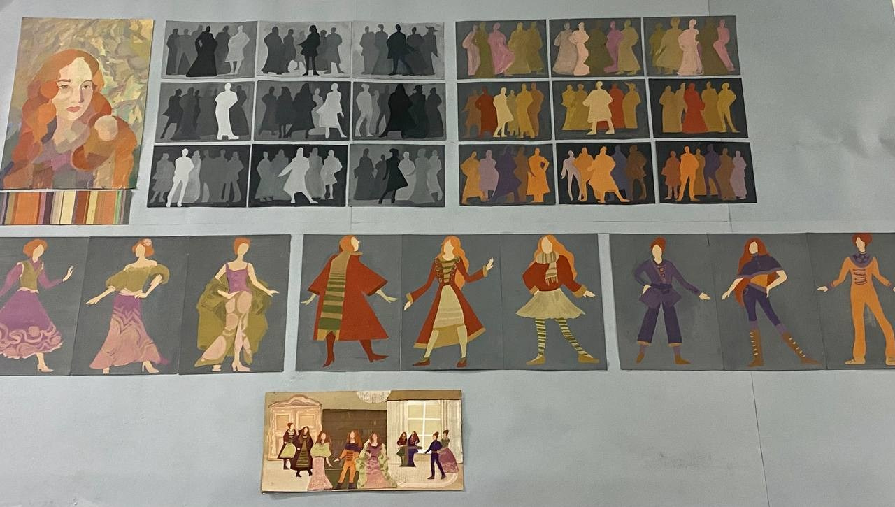 Профессиональные работы. Костюмер, художник кино и телевидения в спб