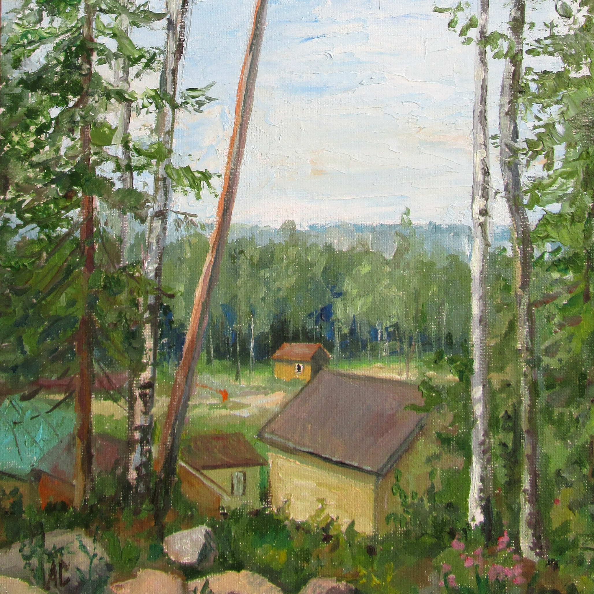 Магазин. Александра Серова, художник