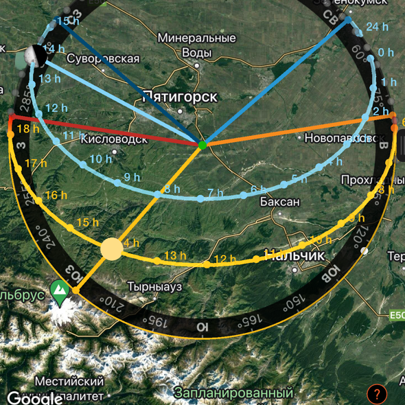 Программы для планирования пейзажных фотосъемок. Фотограф Константин Шамин