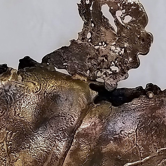 Юрий Шикин скульптура «Ископаемое номер 2». Декор для дома