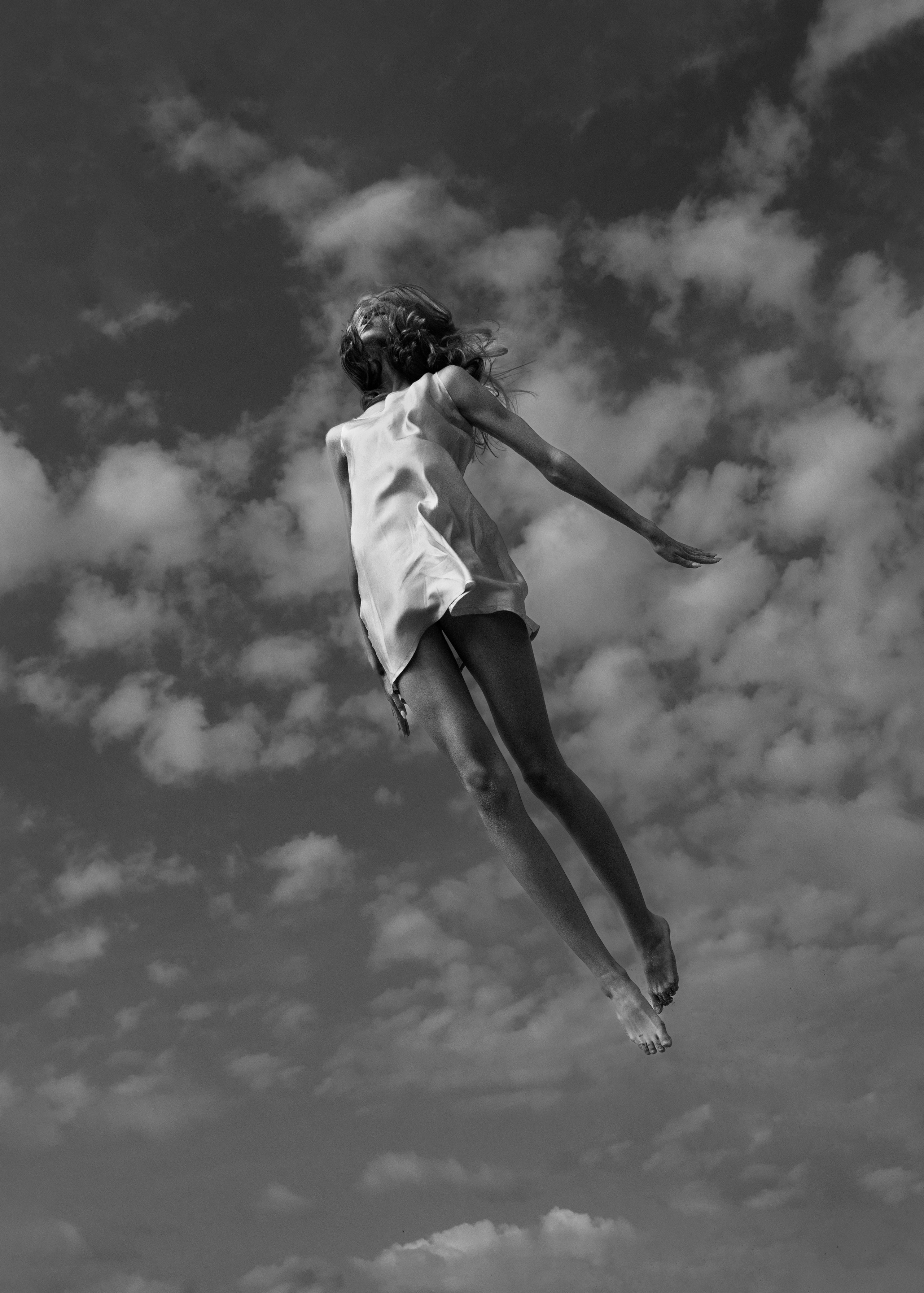 Детская фотосессия для журнала young girl model