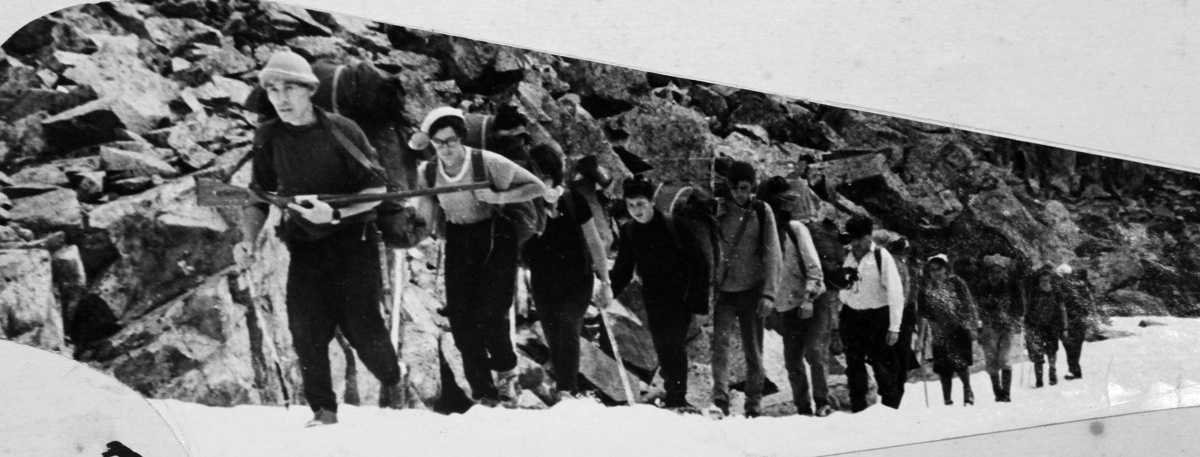 По следам Сапожникова (06.07.1964). Фотограф Эдуард Алмадаков
