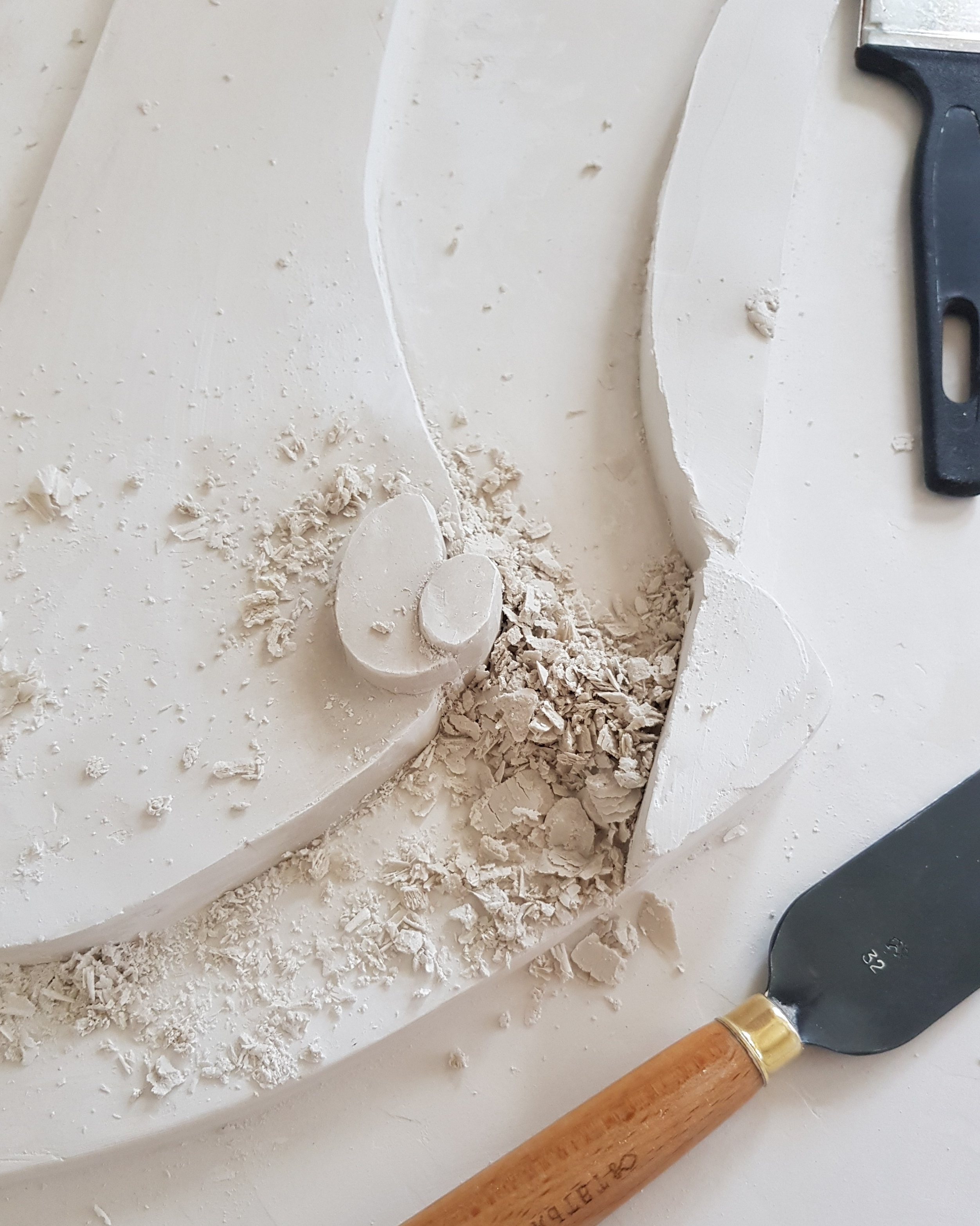 Работа с гипсом