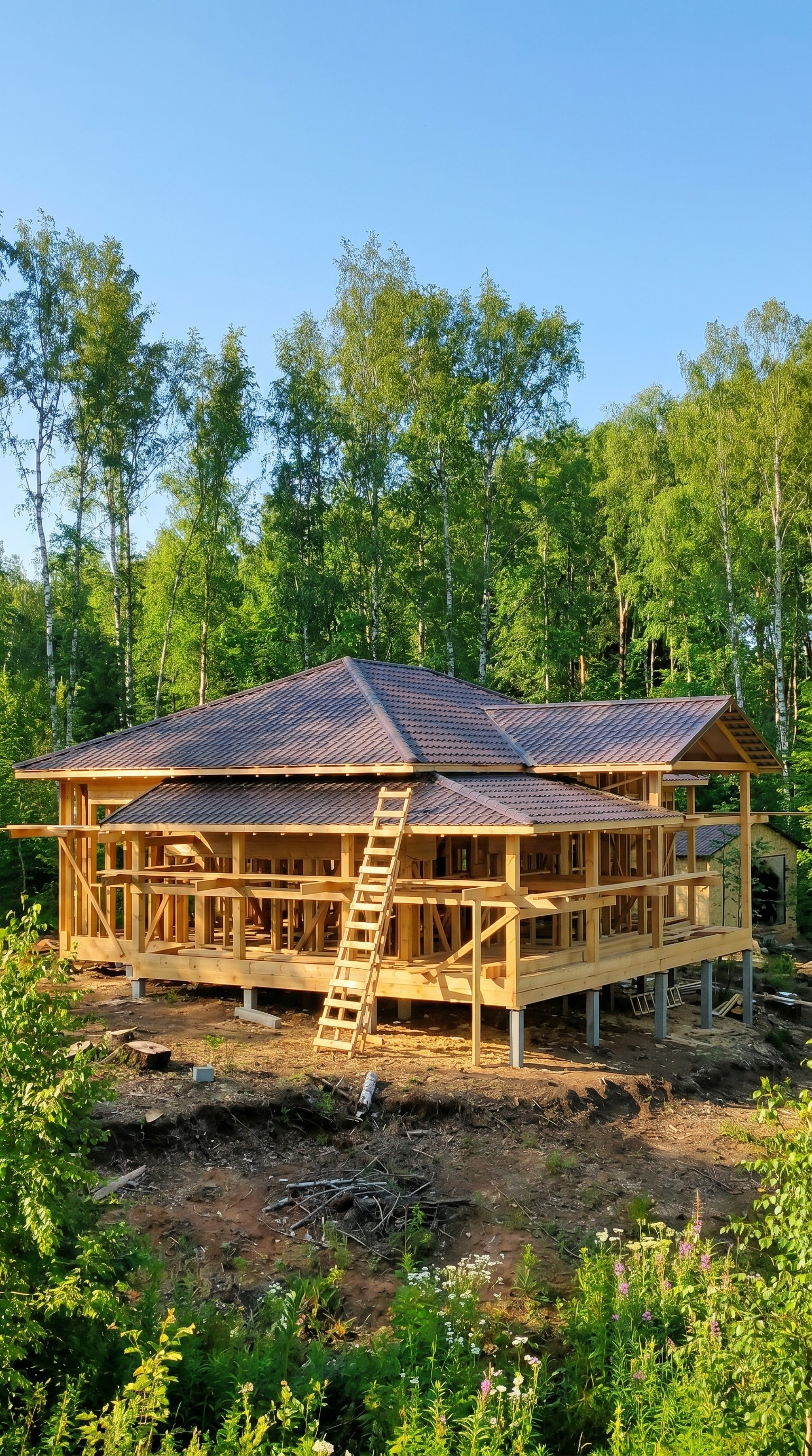 Каркасное домостроение. Все виды ландшафтных и строительных работ