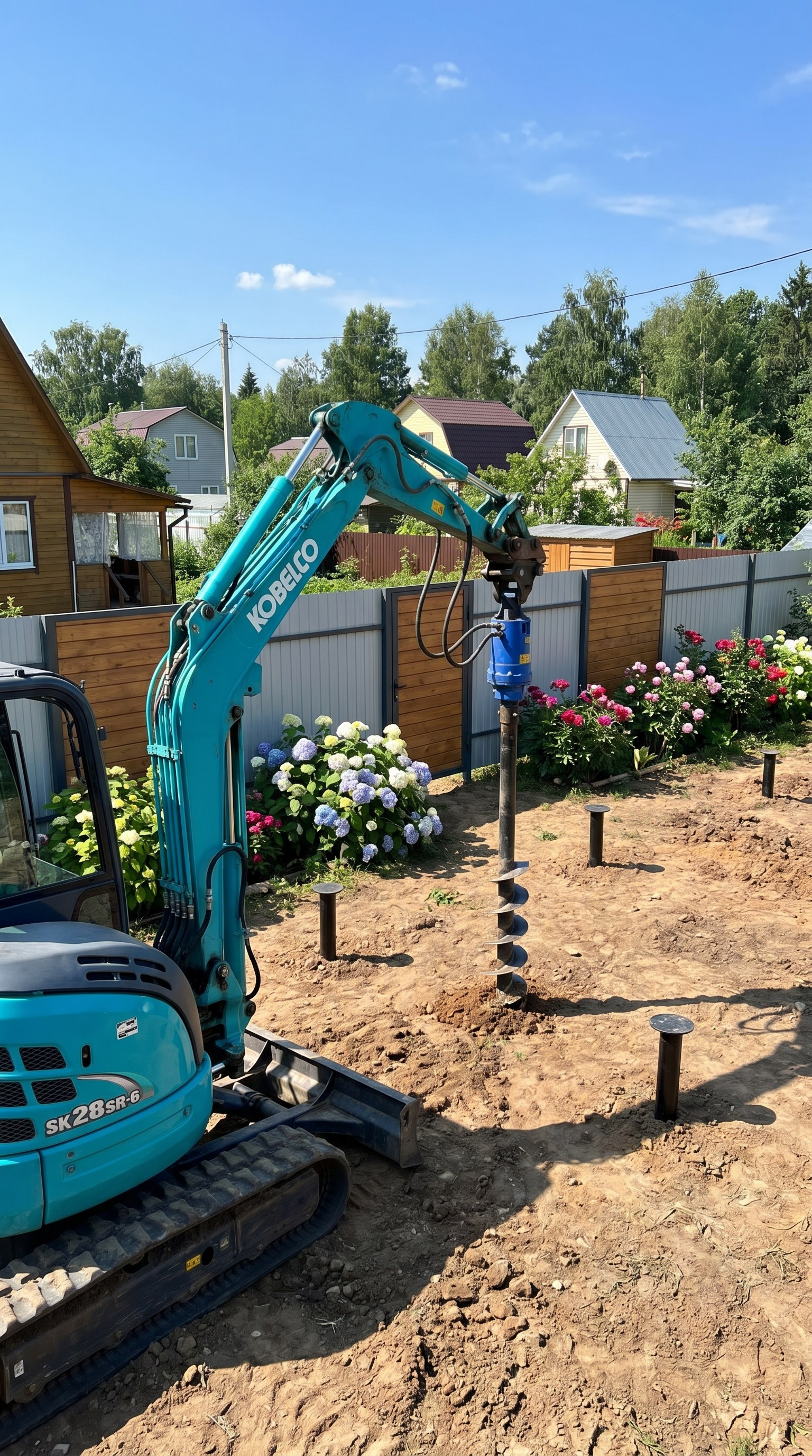 Устройство фундаментов. Все виды ландшафтных и строительных работ