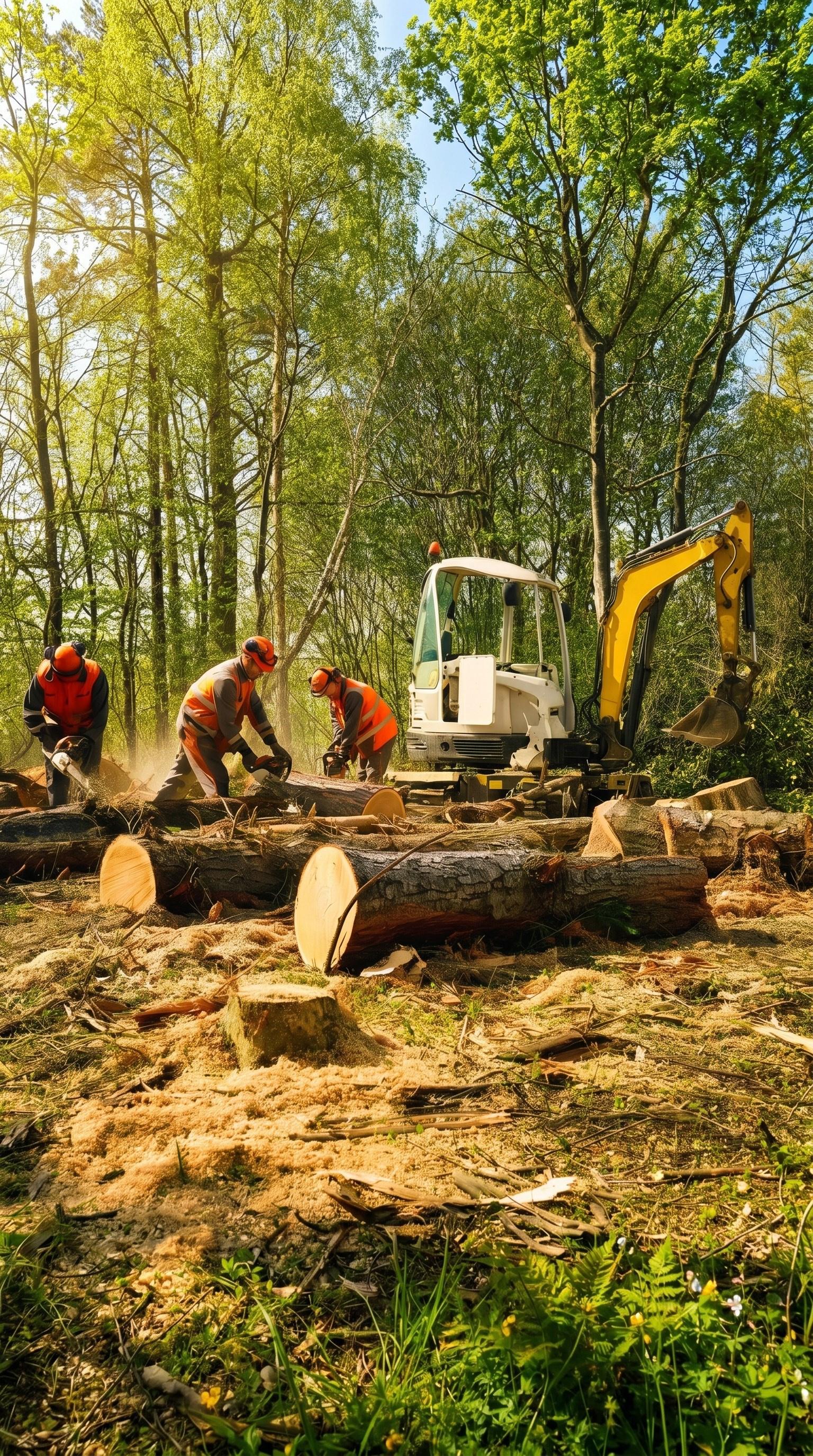 Расчистка и подготовка участка под застройку. Все виды ландшафтных и строительных работ