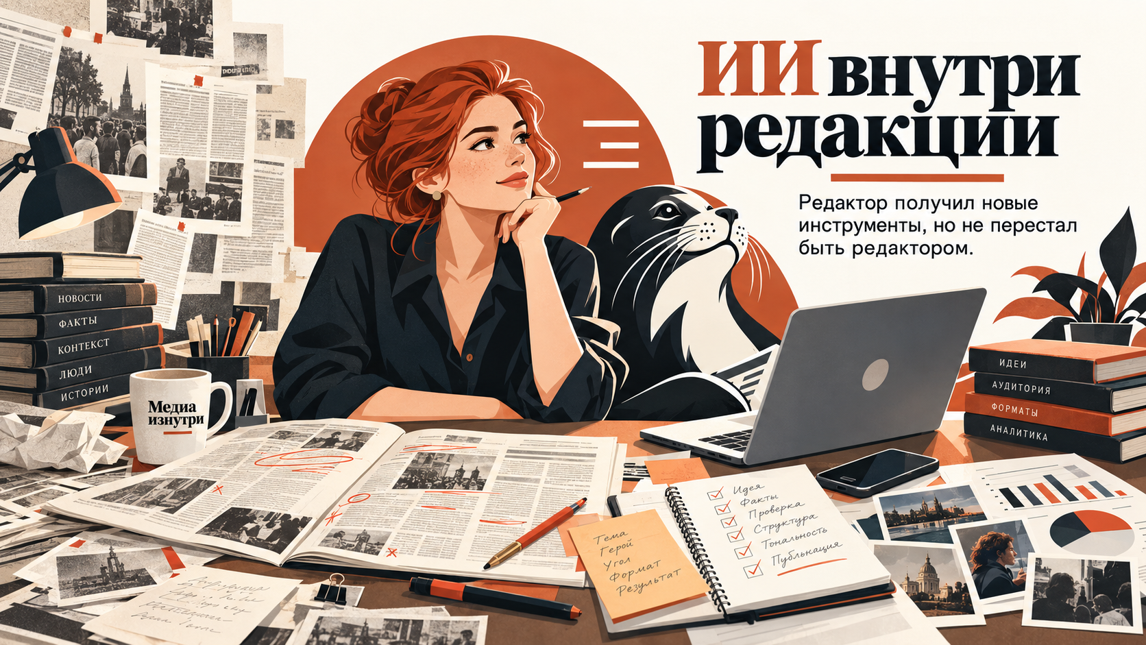 ИИ внутри редакции: где заканчивается помощник и начинается редактор. Наташа Скрипка
