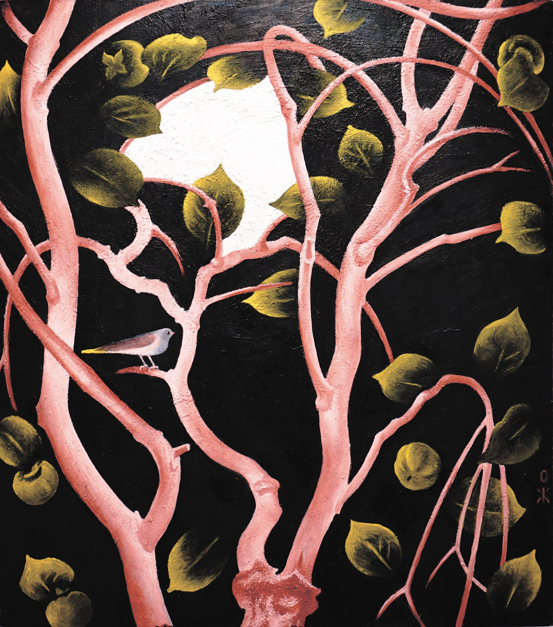 Хурма (1). Страница художника Ольги Дмитриевны Жилинской