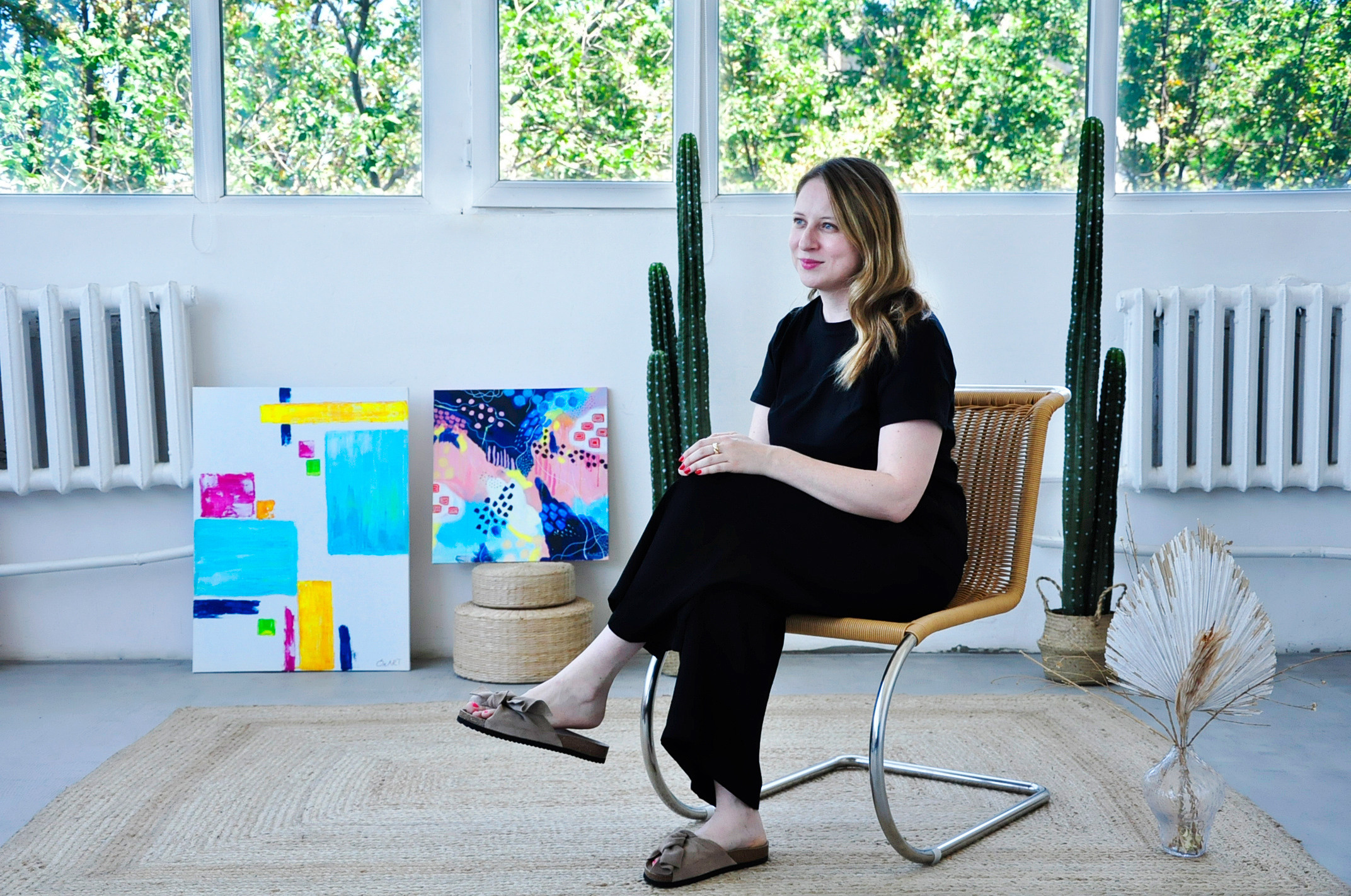 Обо мне. Художница в Алматы Мухамед-Рахимова Джамиля