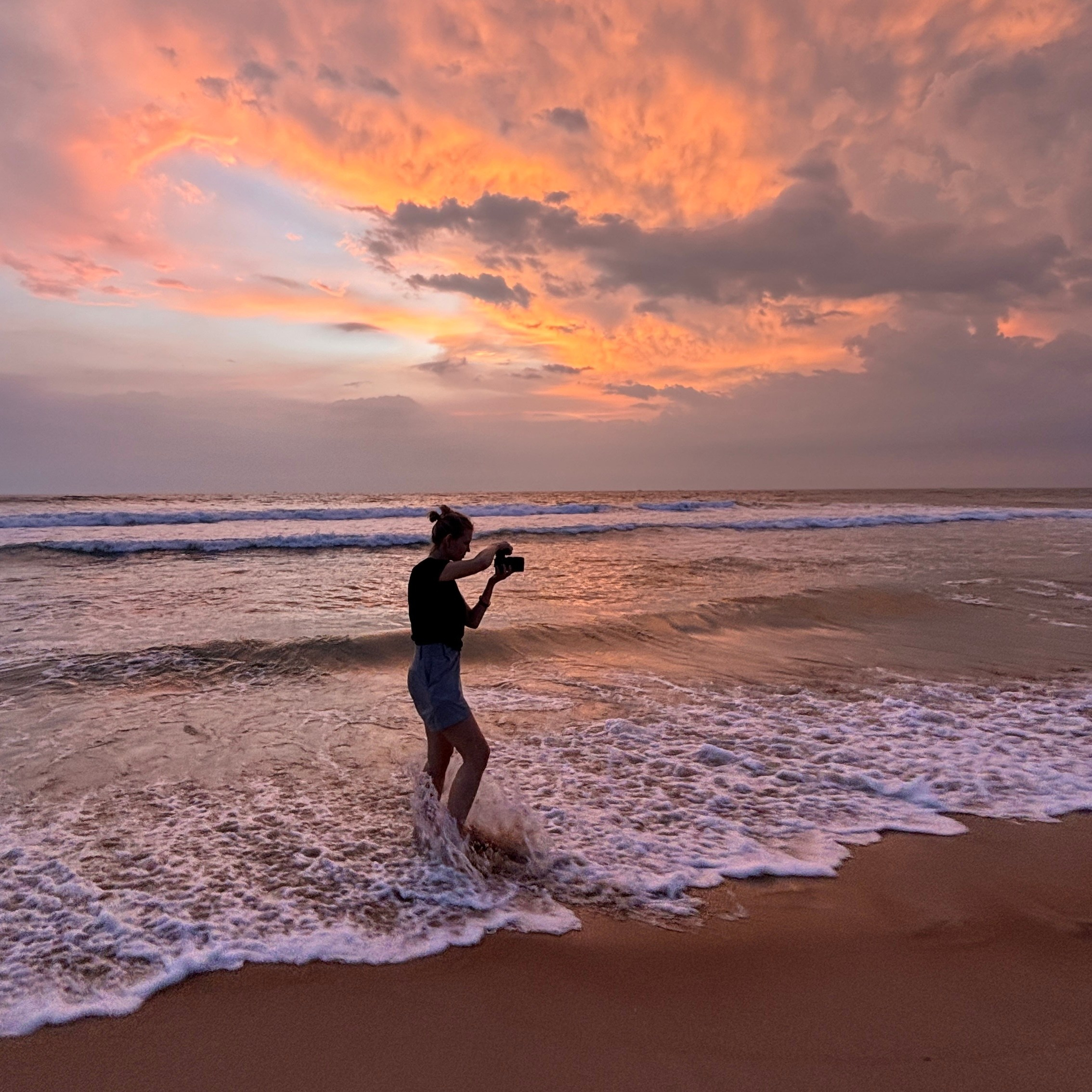 video in Sunset views in Goa