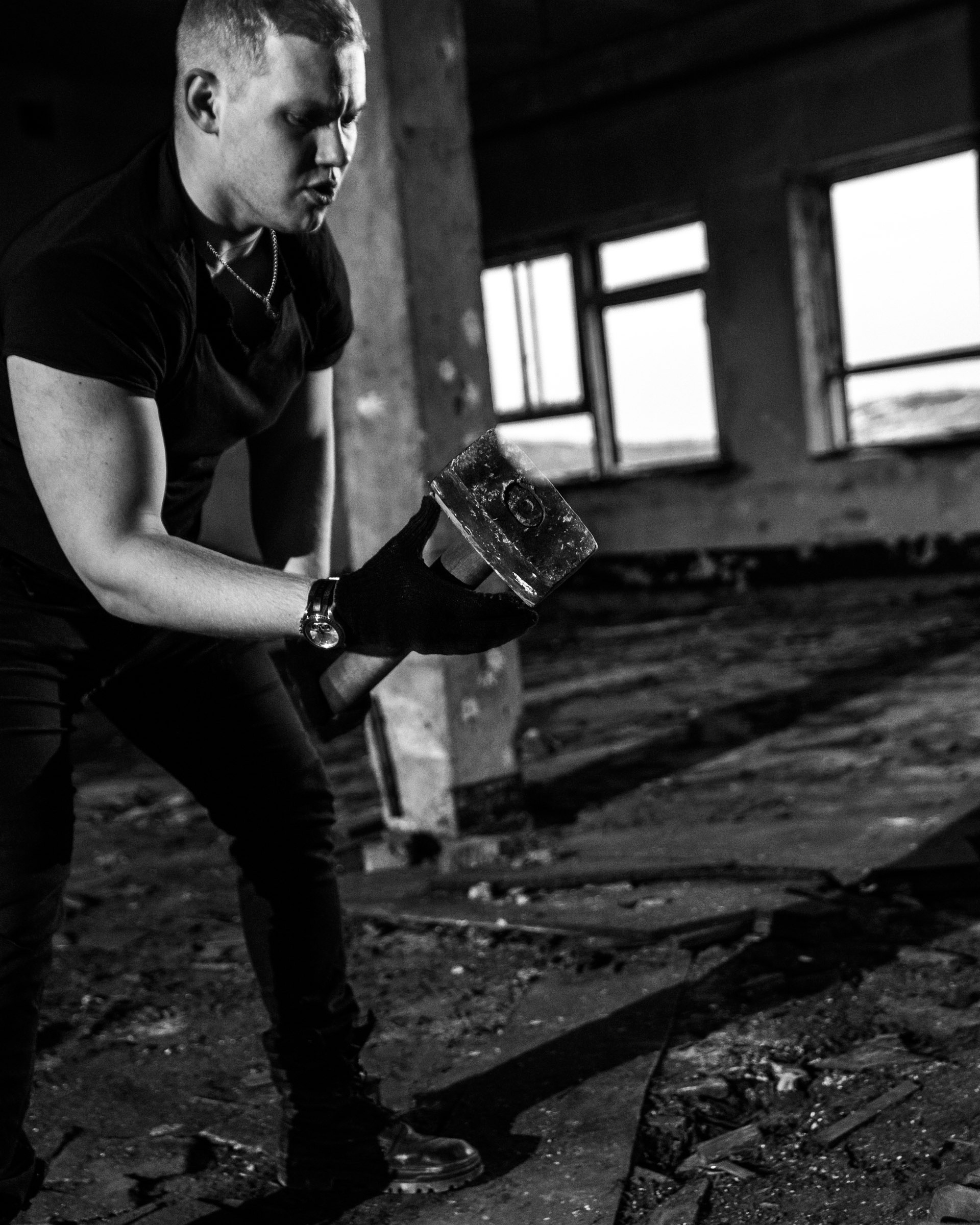 Winter Workout. Wedding & portrait photographer Sergey Lazarenko