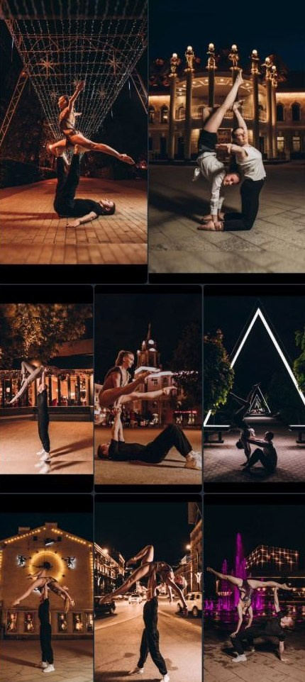 Съёмка EnDehors в вечернем городе. Фотограф Сергей Дружков (Воронеж / Липецк)