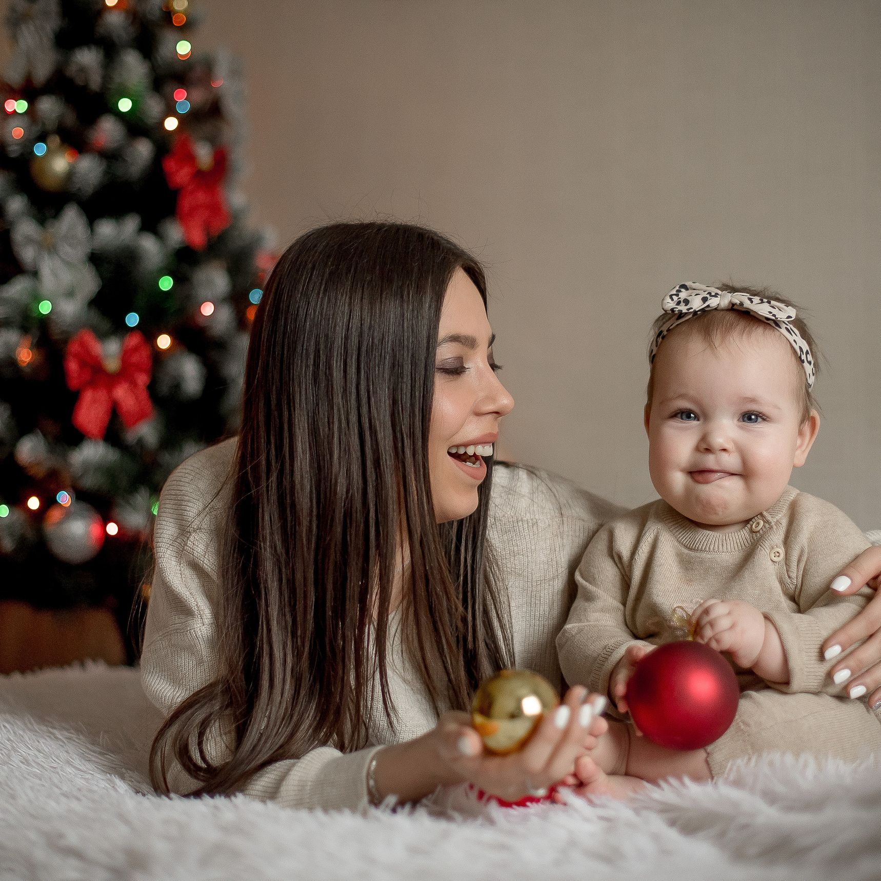 Новогодняя фотосессия у Вас дома. Свадебный и семейный фотограф Ольга Астрейко