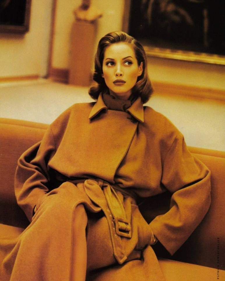 Кристи Тарлингтон на фото Patrick Demarchelier, 1992 год