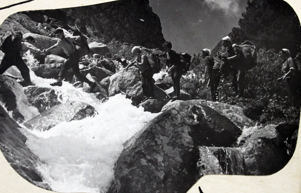 По следам Сапожникова (06.07.1964). Фотограф Эдуард Алмадаков