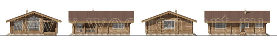 «Велегож парк» 138 кв. м. Проекты деревянных домов