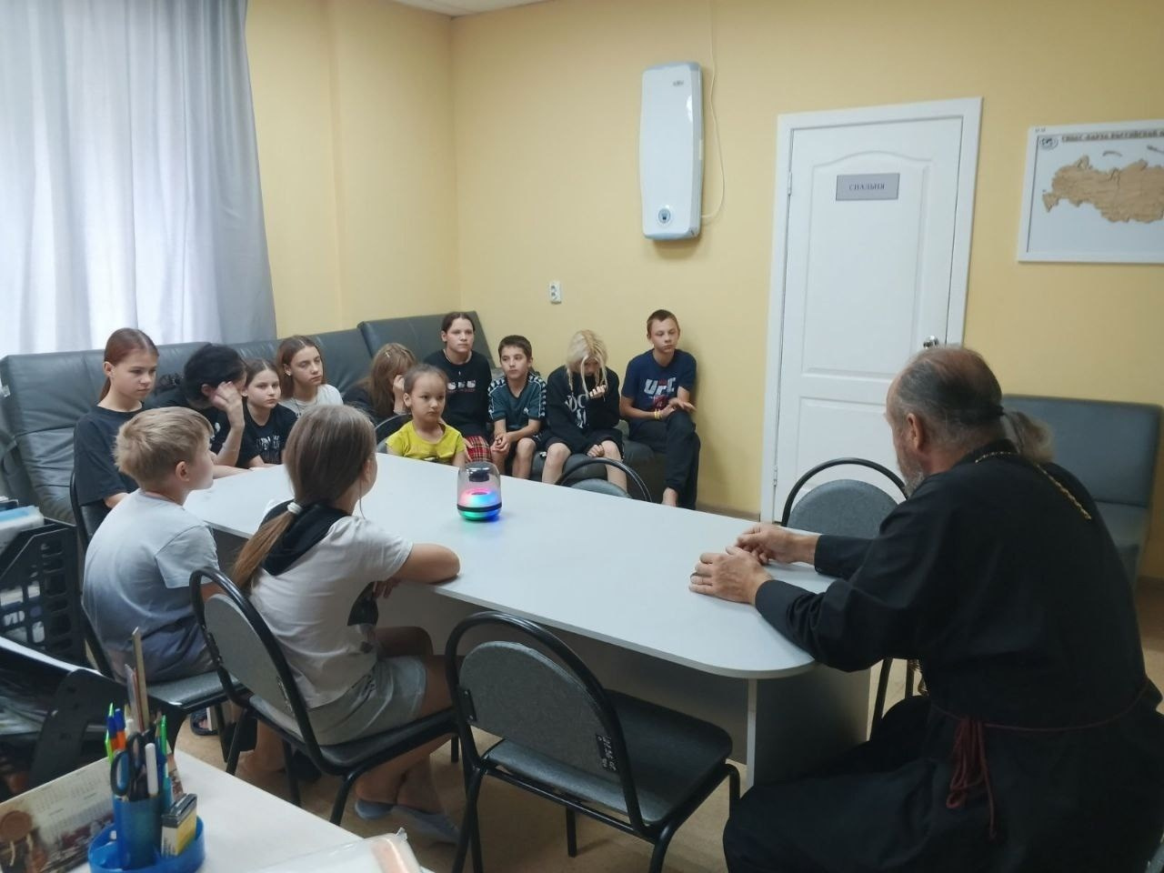 В центра «Возвращение» прошла встреча с воспитанниками. Саратовское Юго-Западное благочиние