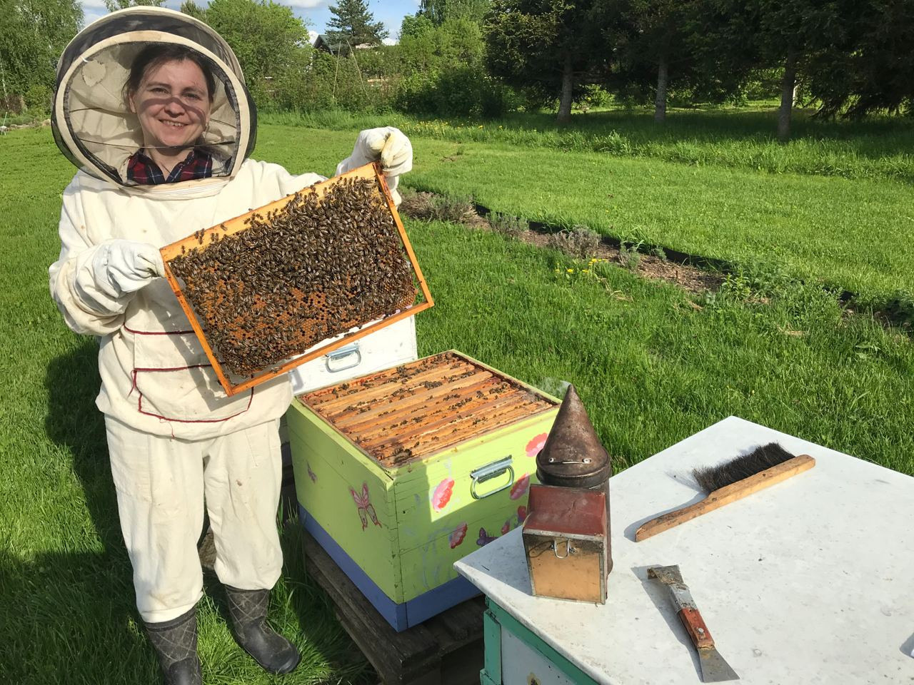 Команда экофермы Марии Гиппенрейтер. Эко отдых в Подмосковье в эко-отеле Марии Гиппенрейтер