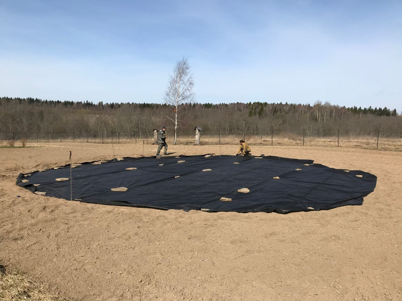 Лабиринт на экоферме в Подмосковье. Эко отдых в Подмосковье в эко-отеле Марии Гиппенрейтер