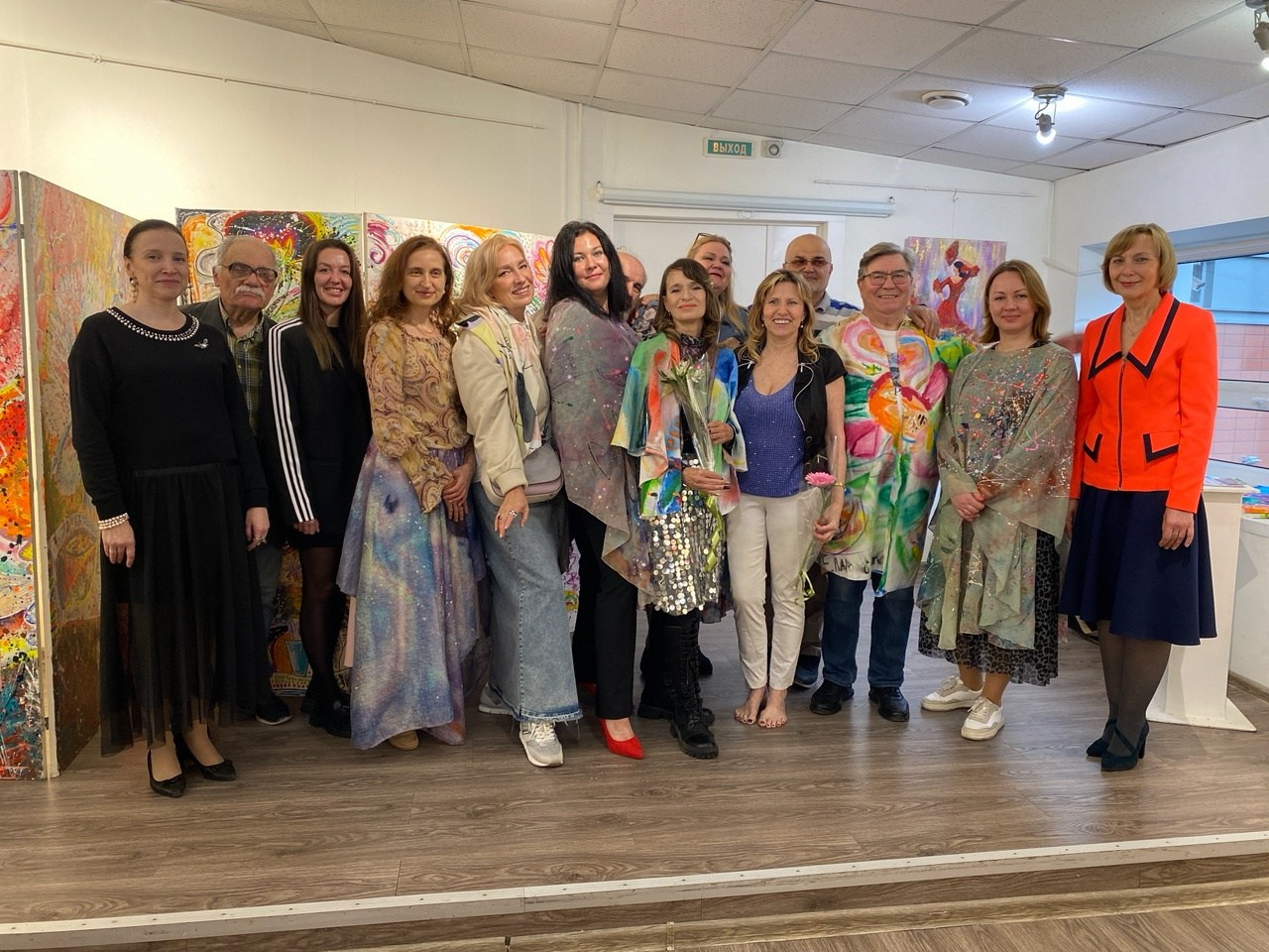 Выставка «Дорисуй жизнь». Художник Березкина Ольга Алексндровна