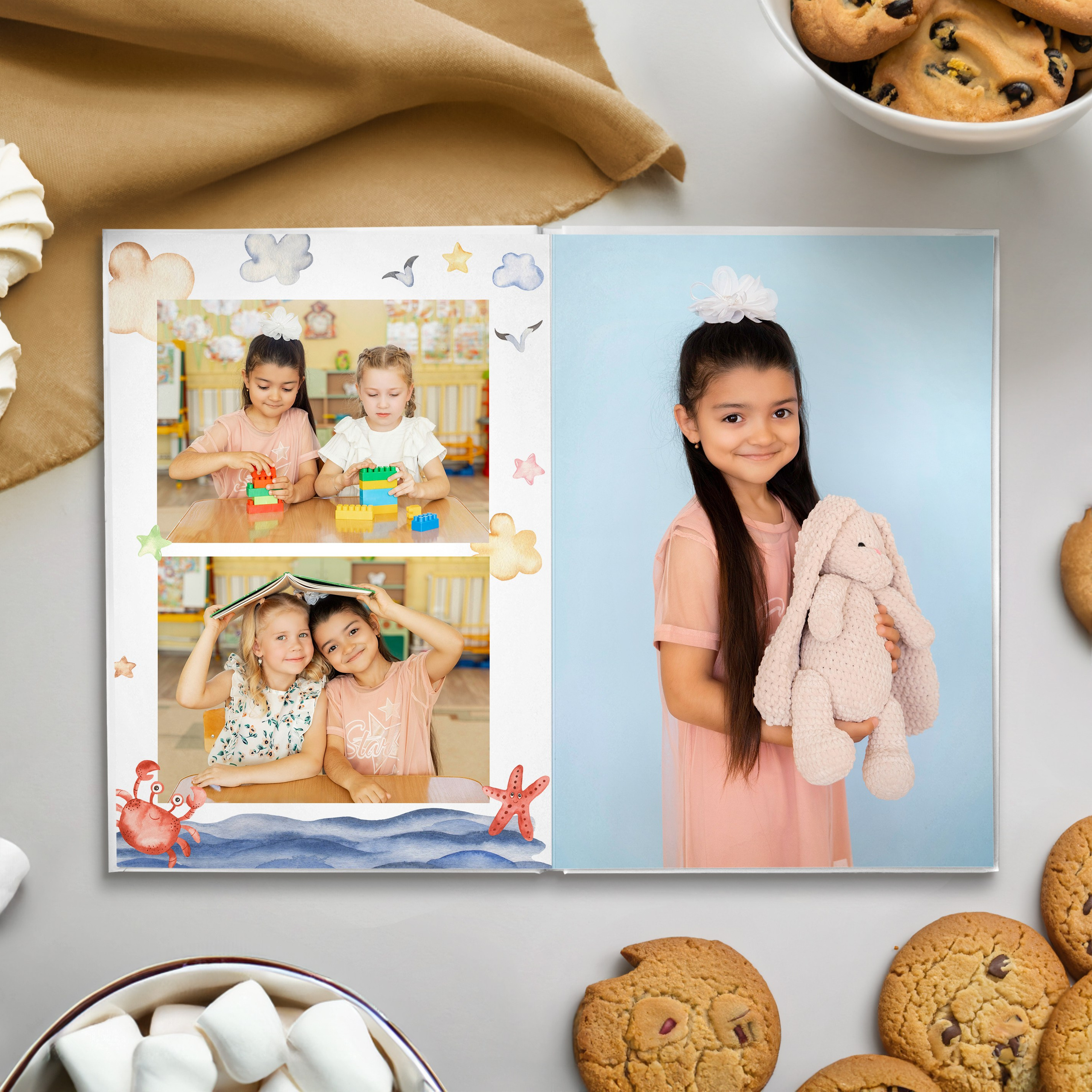 «В садике». Студия выпускных альбомов Ольги Тушковой в городе Каменск-Уральский, Екатеринбург