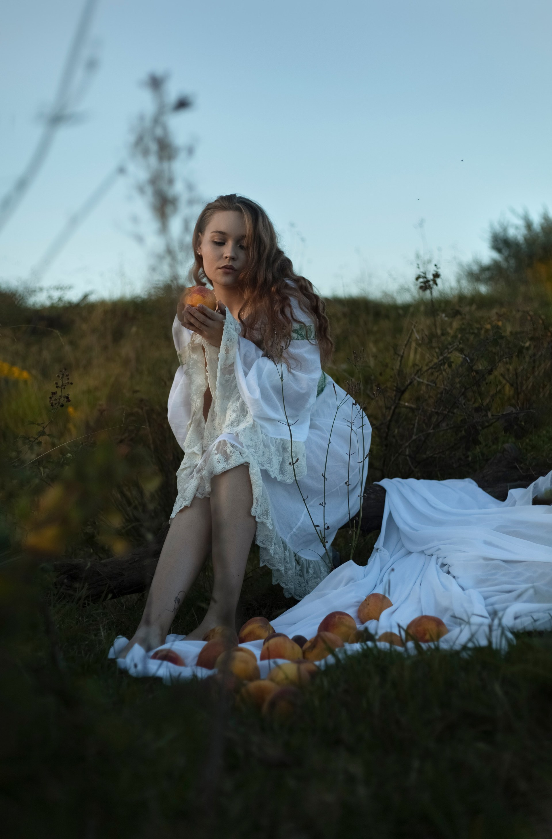 Peaches. Art photographer Tatiana Serbina
