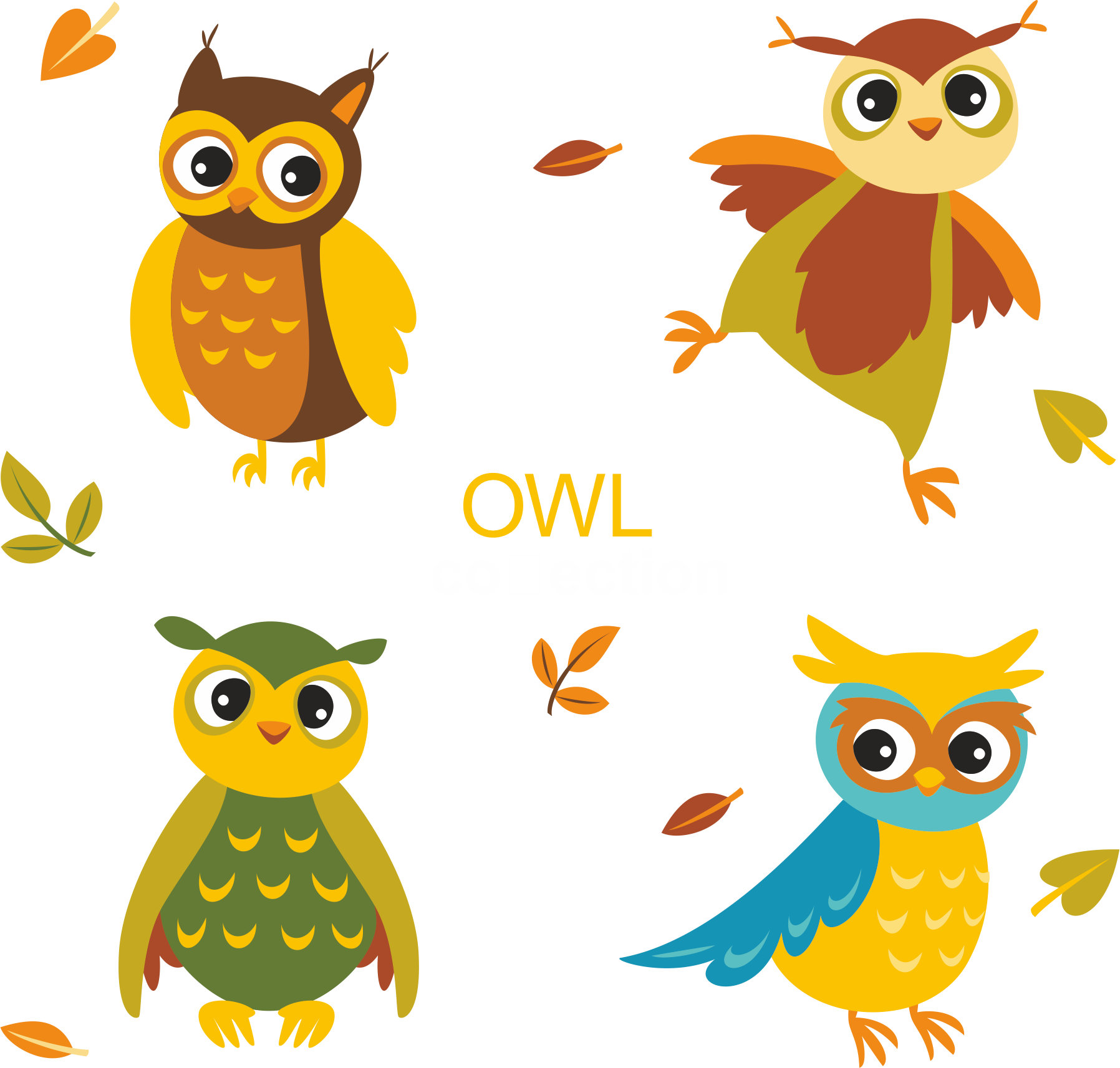 Набор совы совушки сова совята owl скачать medlori fotobook Сова в png на прозрачном фоне для фотошопа скачать