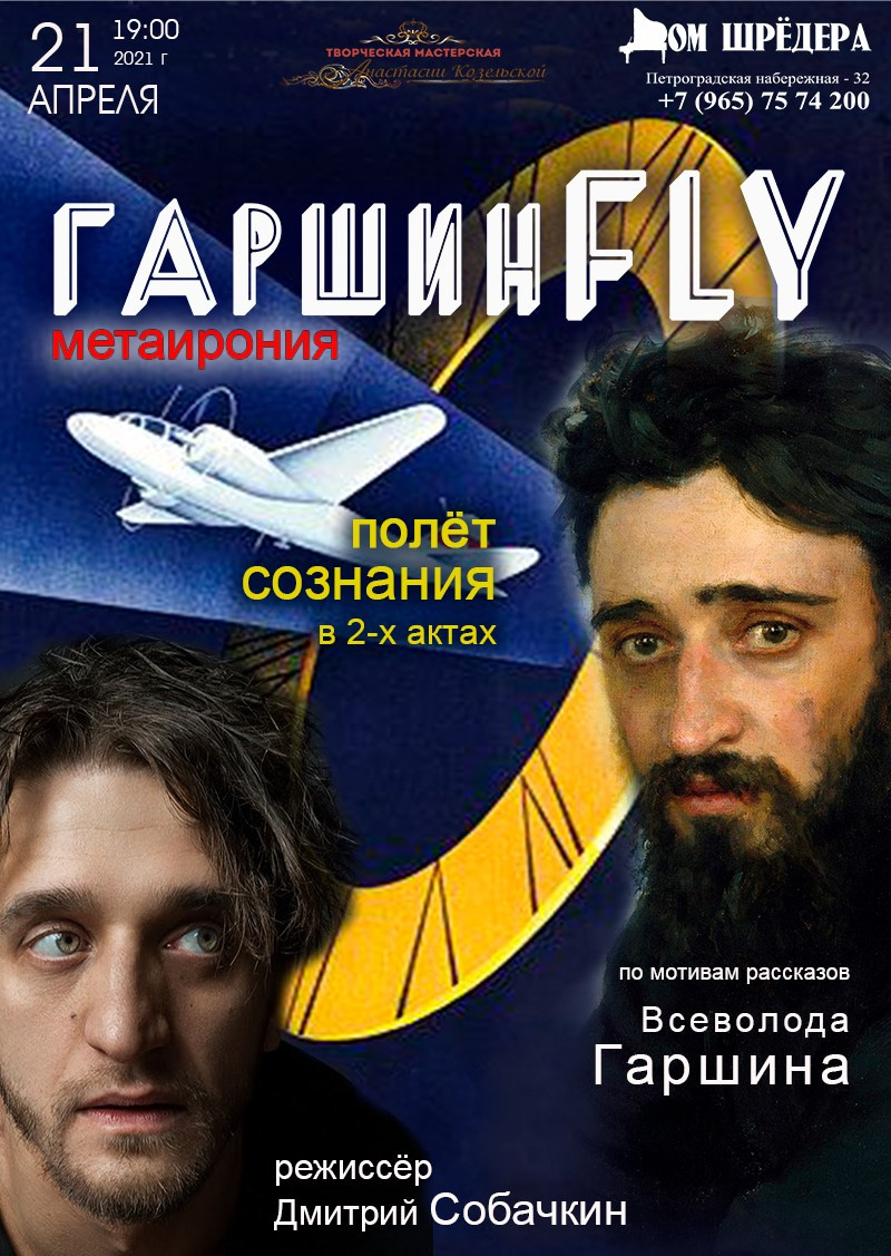 «ГАРШИН-FLY» метаирония. Полёт сознания, режиссёр - Дмитрий Собачкин, Дом Шрёдера