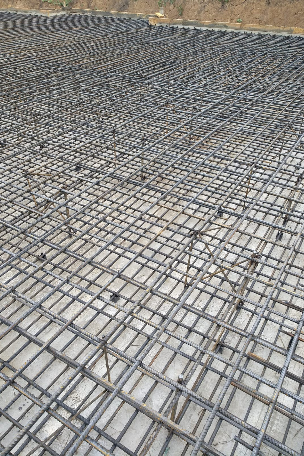 Фотографии рабочего процесса. Монолитное строительство домов в Самаре