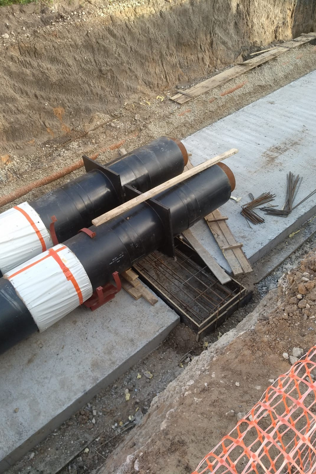 Фотографии рабочего процесса. Монолитное строительство домов в Самаре