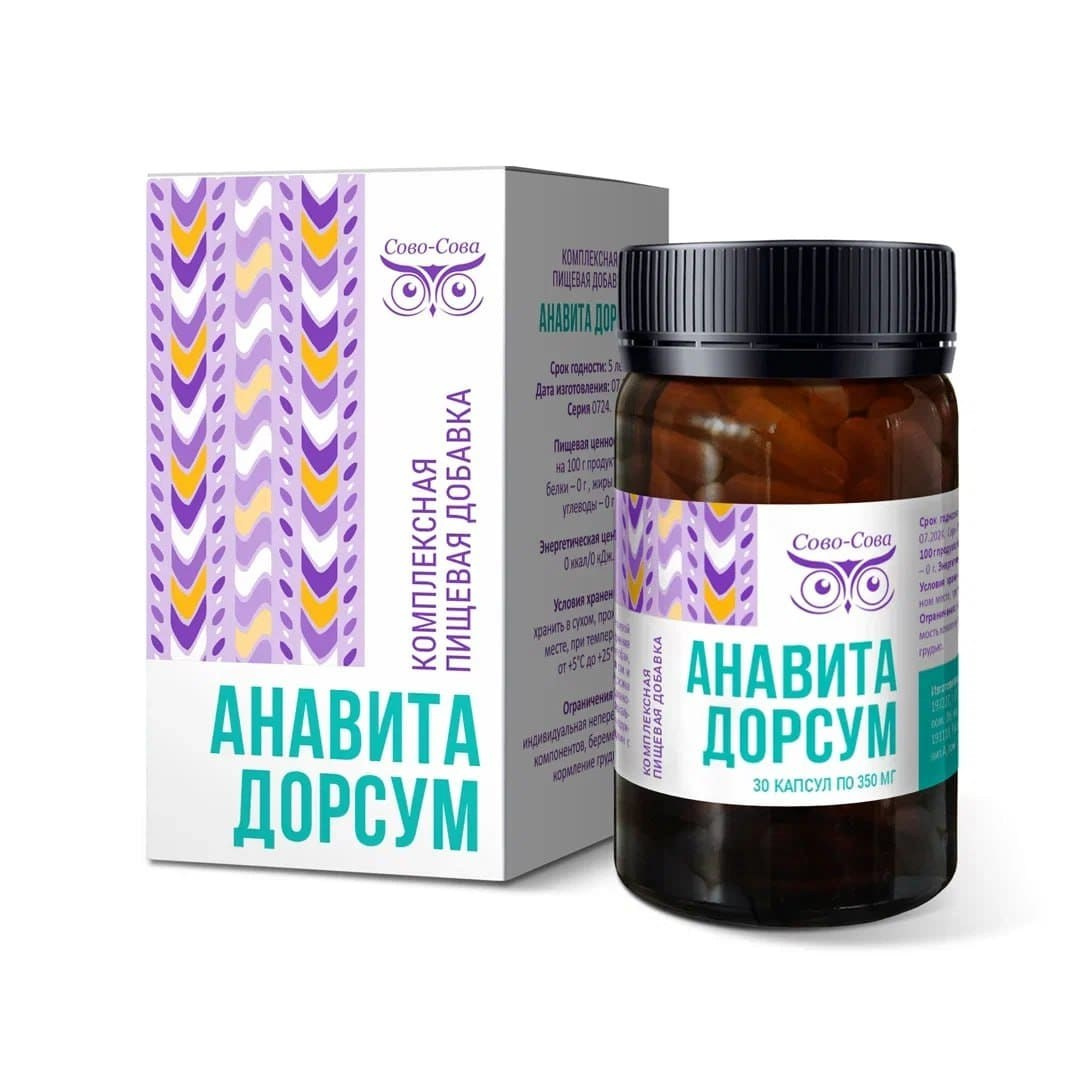 АНАВИТА ДОРСУМ — при хронических болях в спине и суставах. Здоровье, красота, долголетие